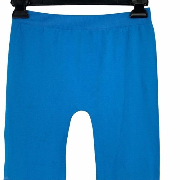 Womens Grip Leggings S/M Blue 9694 Seamless - Picture 6 of 8